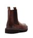 Base London Mens Utah Leather Chelsea Boots (Burnt Brown) - UTFS9481
