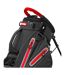 Longridge Waterproof Golf Club Stand Bag (Black/Red) (One Size)