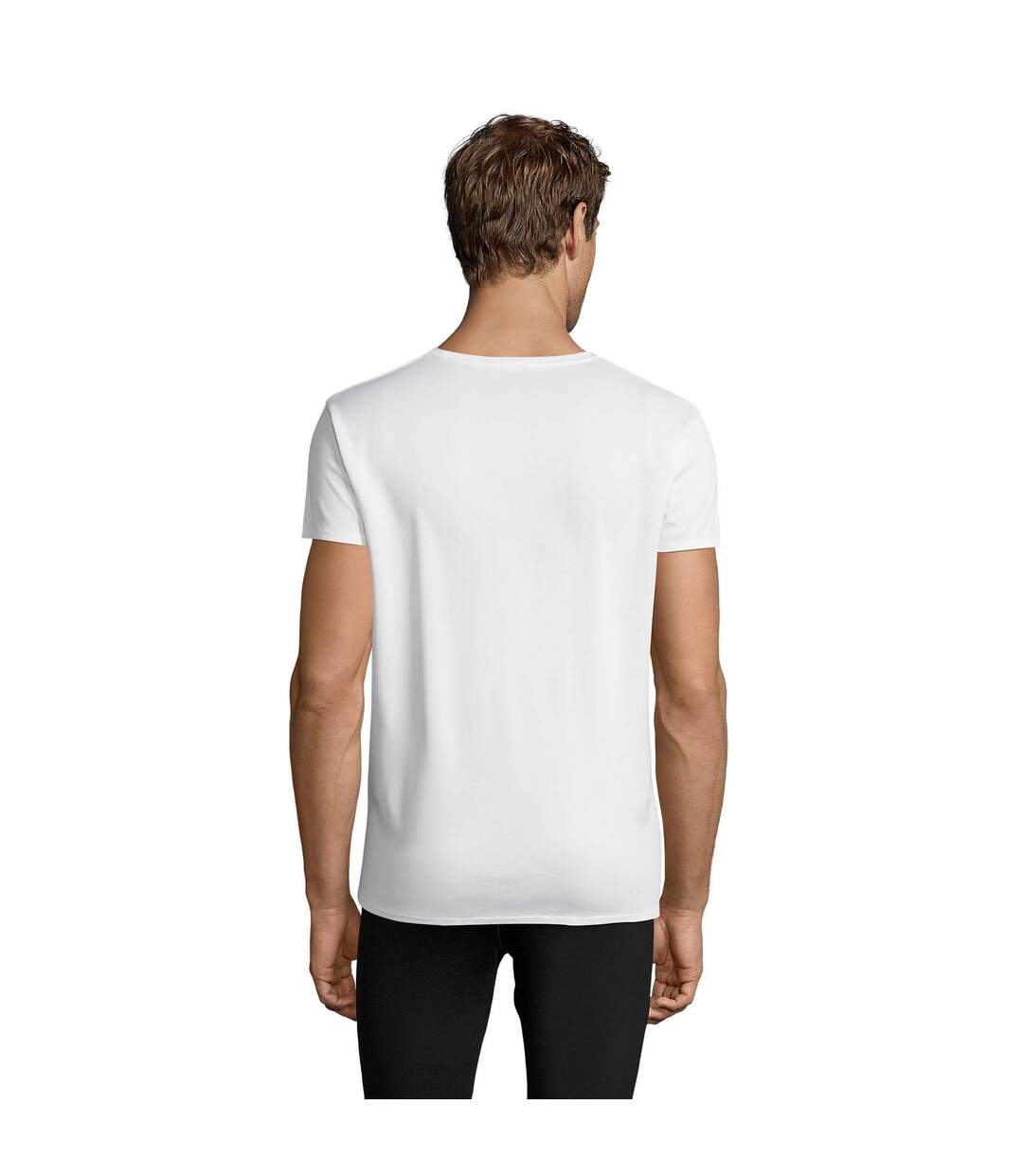 T-shirt Sprint Adulte Blanc SOLS-2