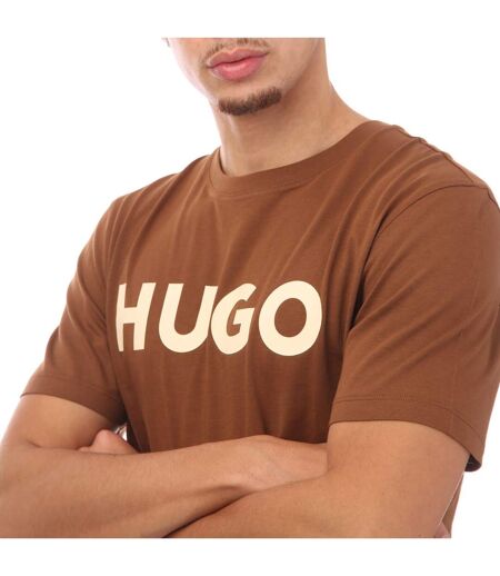 T-shirt Homme Marron Hugo