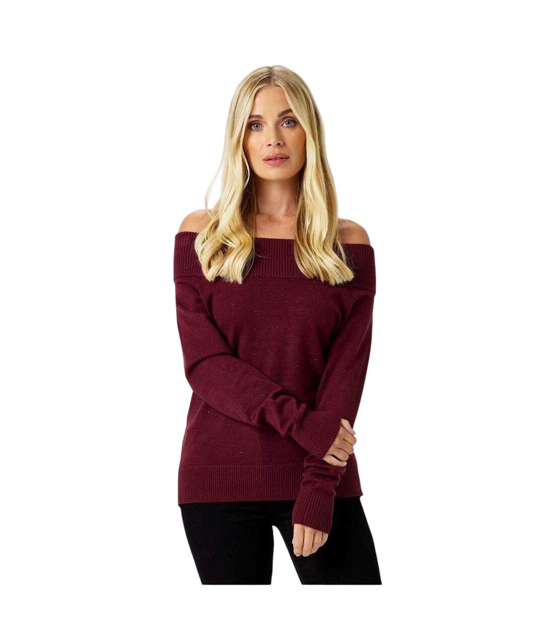 Pull Femme Bordeaux Biba-4
