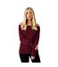 Pull Femme Bordeaux Biba-4
