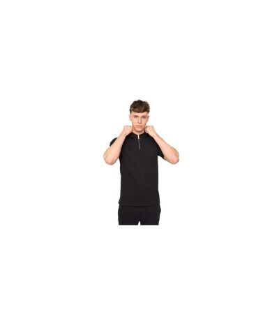 Mens Sherborn Cotton Polo Shirt Black Duck And Cover