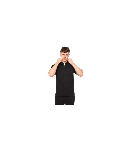 Mens Sherborn Cotton Polo Shirt Black Duck And Cover