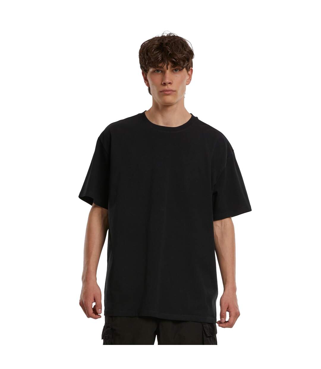 T-shirt Homme Noir Build Your Brand-1