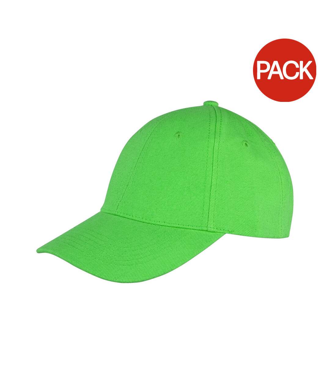 Lot de 2  Memphis casquettes adulte citron vert Result-1