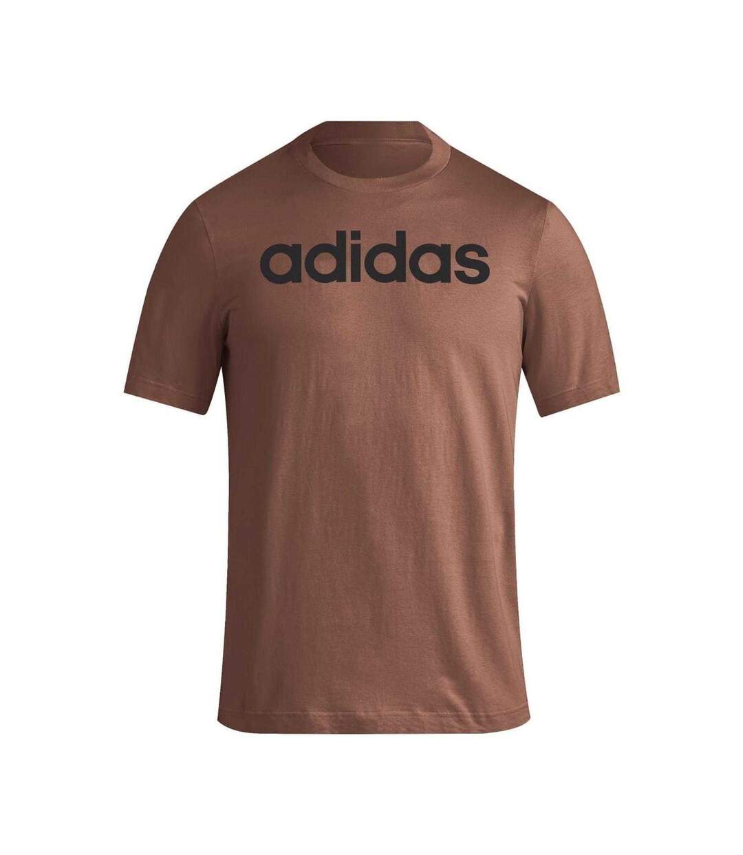 T-shirt Linear Homme Marron Adidas-2
