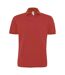 Polo lourd manches courtes - homme - PU422 - rouge
