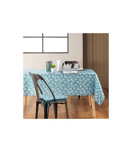 Nappe en Microfibre Divany 140x240cm Bleu Pétrole