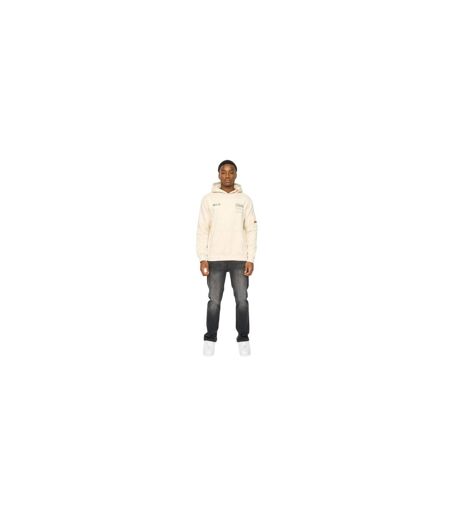 Mens Skullmatic Hoodie Off White Duck And Cover