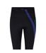 Womens/ladies Les Mills Vector Leggings Black Marl Reebok-2