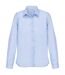 Chemise Manches Longues Bailey Femme Bleu Ciel SOLS-1