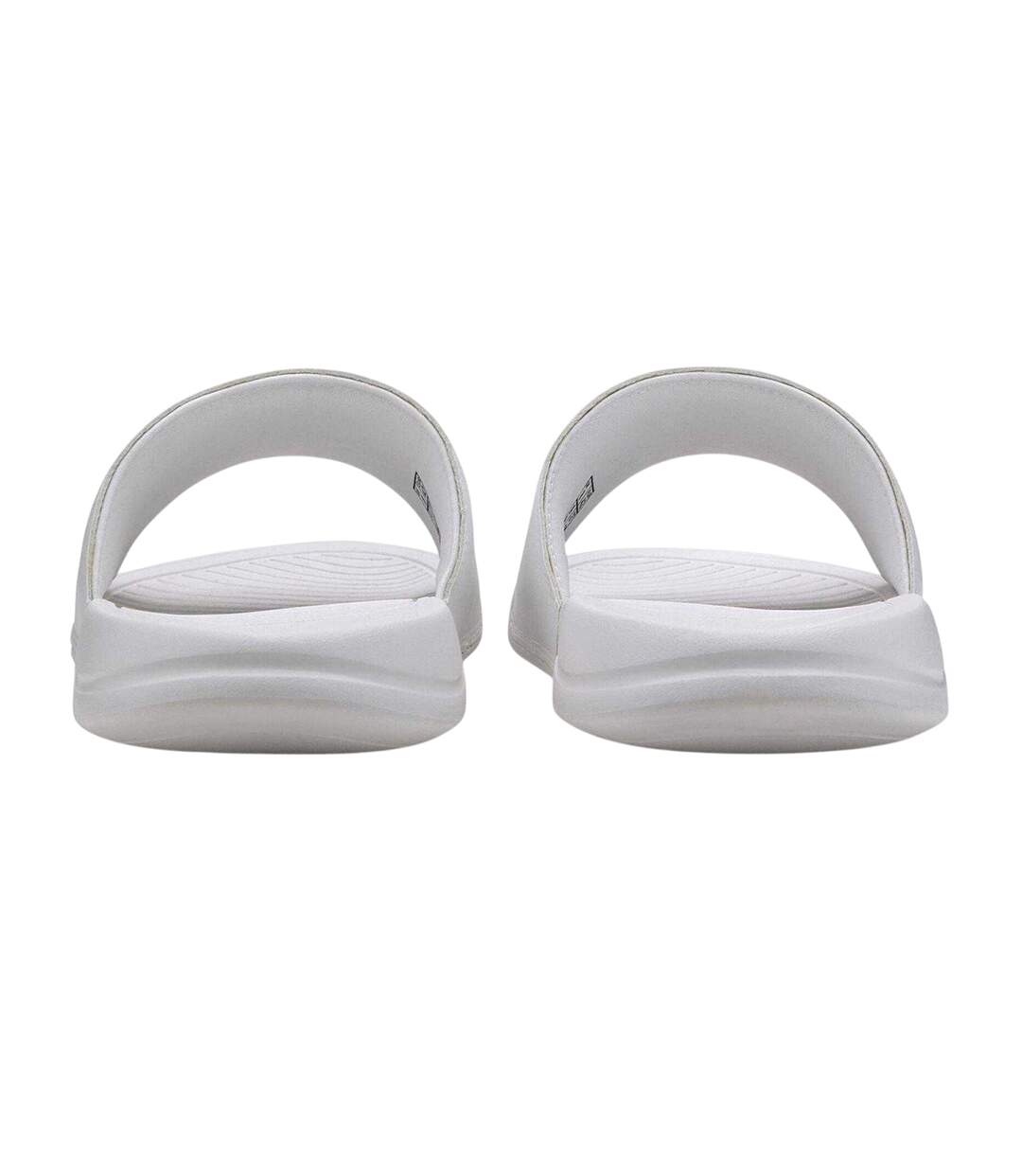 Mens Popcat Flat Sliders White Puma-2