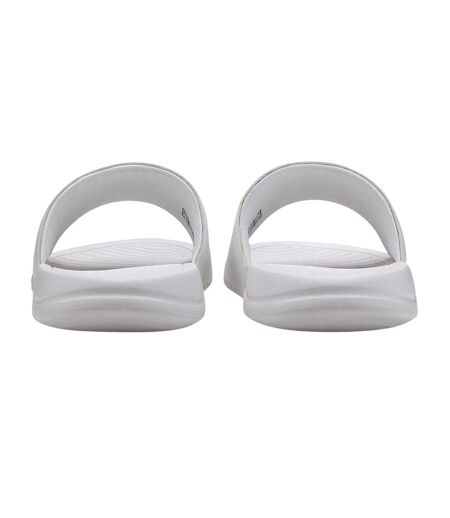 Mens Popcat Flat Sliders White Puma