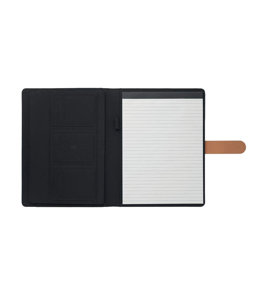 Faux rpet a4 conference folder one size black MidOcean-3