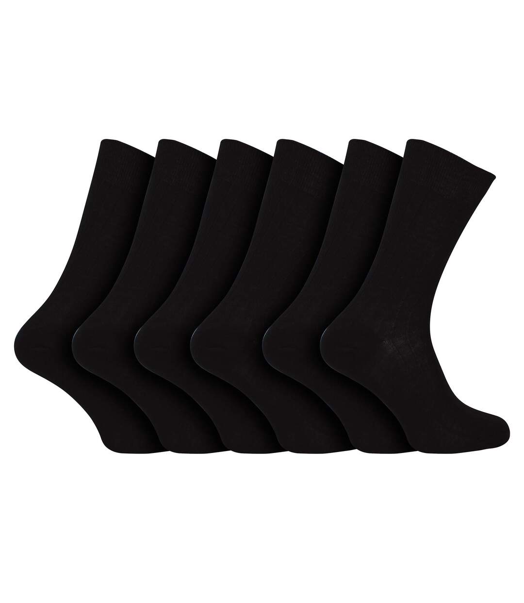 Coton Egyptien Chaussettes | 6 Paires pour Homme, Femme, Enfants