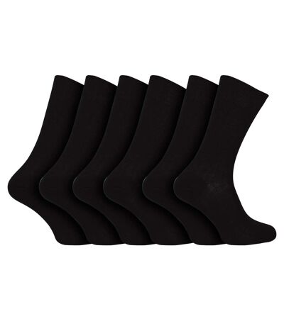 6 Pairs 100% Egyptian Cotton Socks for Men