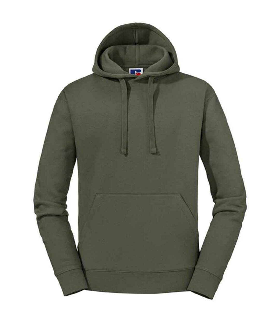 Russell Mens Authentic Hoodie (Olive Green)