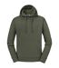 Russell Mens Authentic Hoodie (Olive Green) - UTPC5053