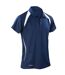 Polo Homme Esprit D'équipe Bleu Marine Blanc Spiro-1