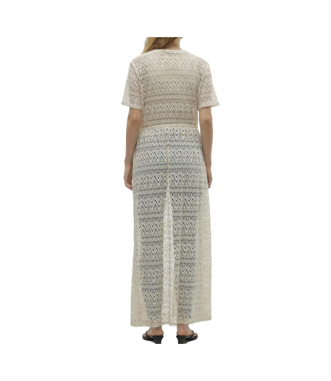 Gilet beige femme vero moda maya 2/4-2