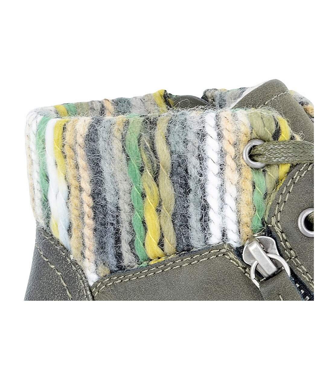 Bottes Erte Femme Kaki Cipriata-3