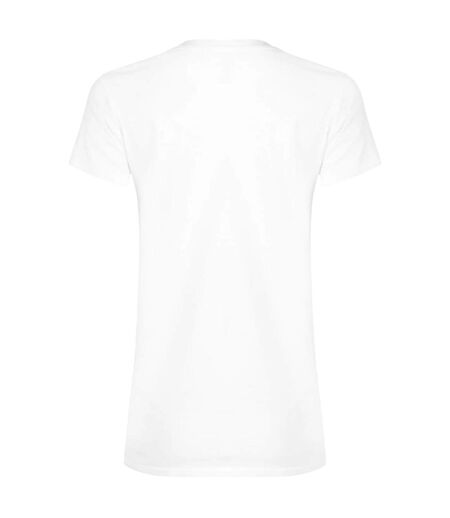 Womens/ladies Batwing Logo T-shirt White Levis