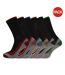Pack Of 6  Mens Socks  Multicoloured Soxy-1