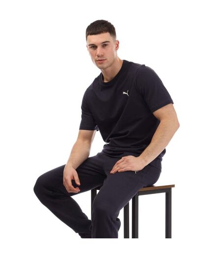 T-shirt Homme Bleu Marine Puma