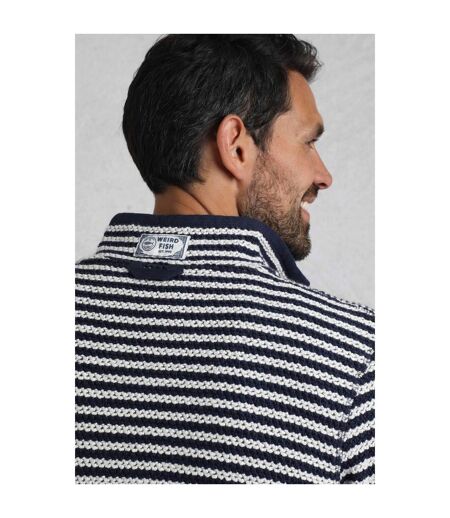 Pull shorling homme écru Weird Fish