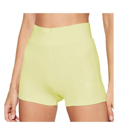 Short cycliste jaune femme adidas booty - 36