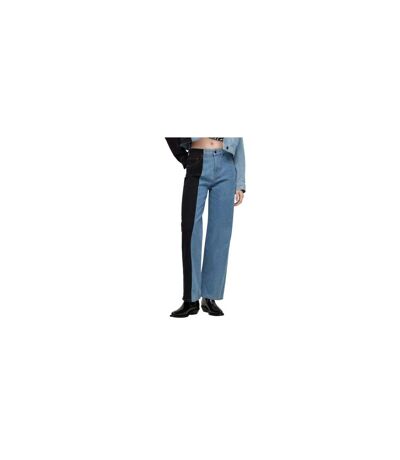 Jean Femme Turquoise Vif Hugo
