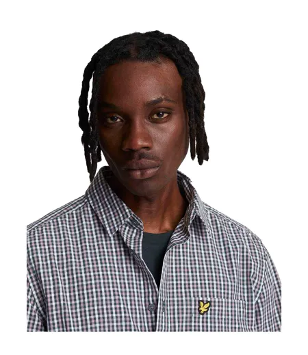 Chemise À Boutons Homme Bleu Lyle & Scott