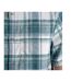 Chemise Manches Courtes Motif/style À Carreaux Hila Homme Bleu Sarcelle À Carreaux Craghoppers-4