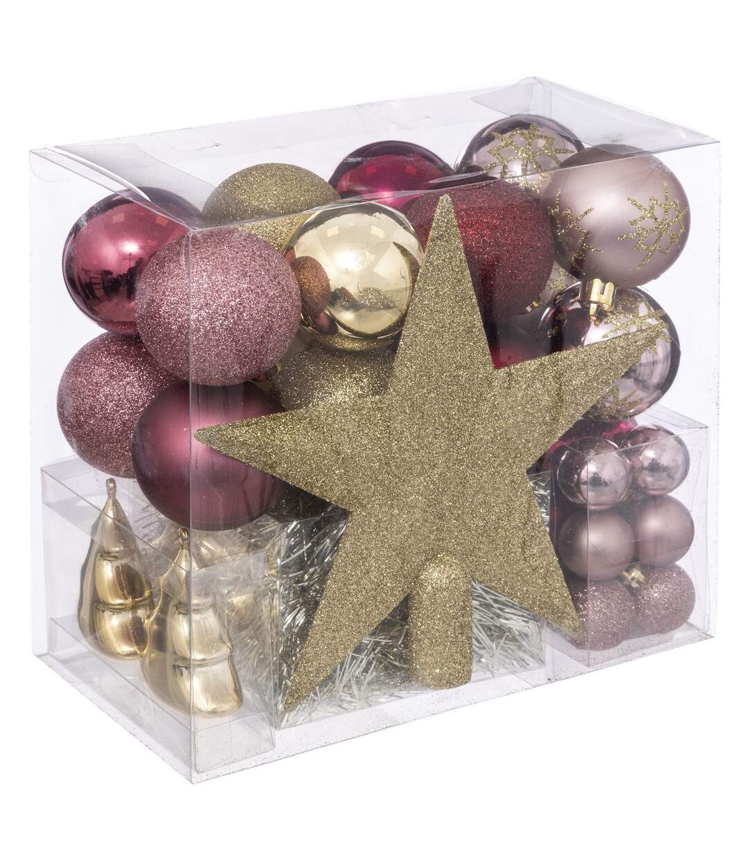Coffrets Décoration sapin de Noël 44 pièces-1