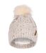 Womens/ladies Agave Beanie Beige Trespass-1