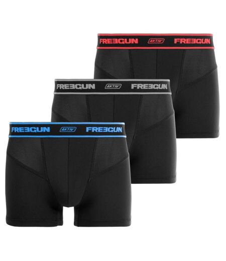 Lot de 3 Boxers homme Aktiv Sport Freegun
