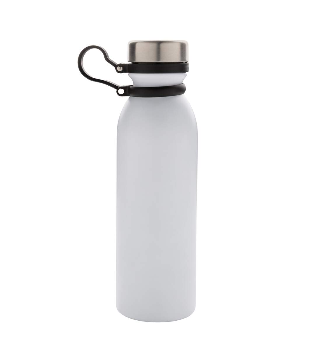 Vacuum insulated 600ml bottle one size white XD Collection-1