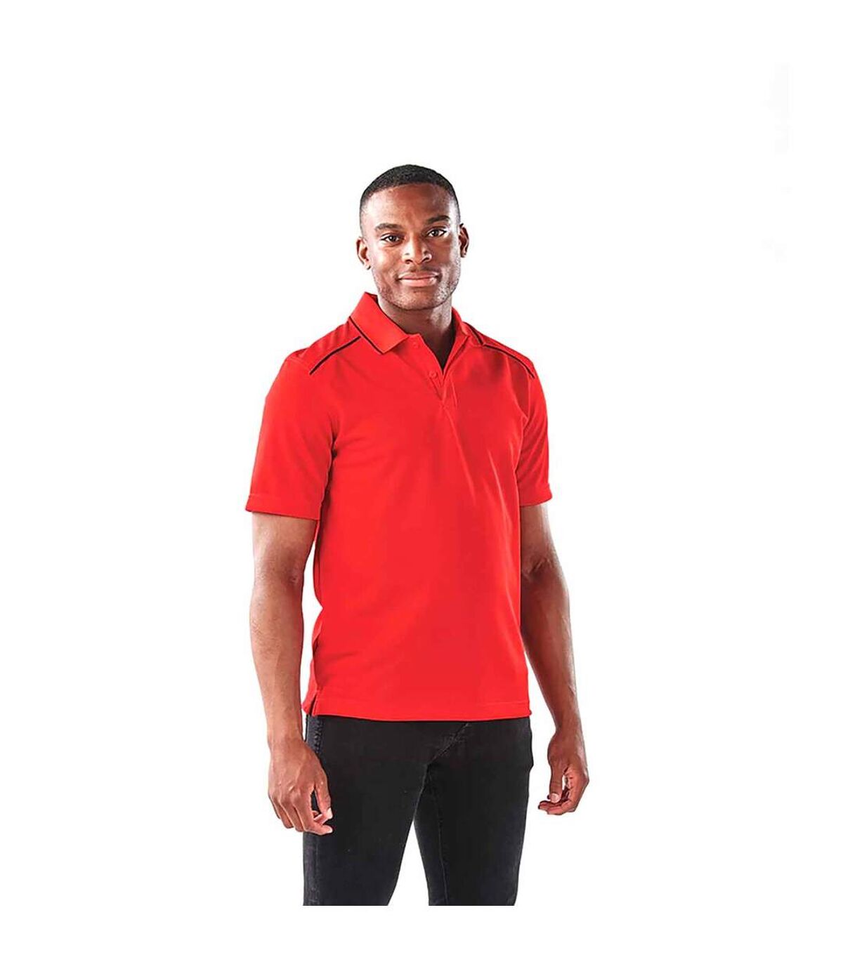 Stormtech Mens Endurance Polo Shirt (Bright Red/Black) - UTRW7880
