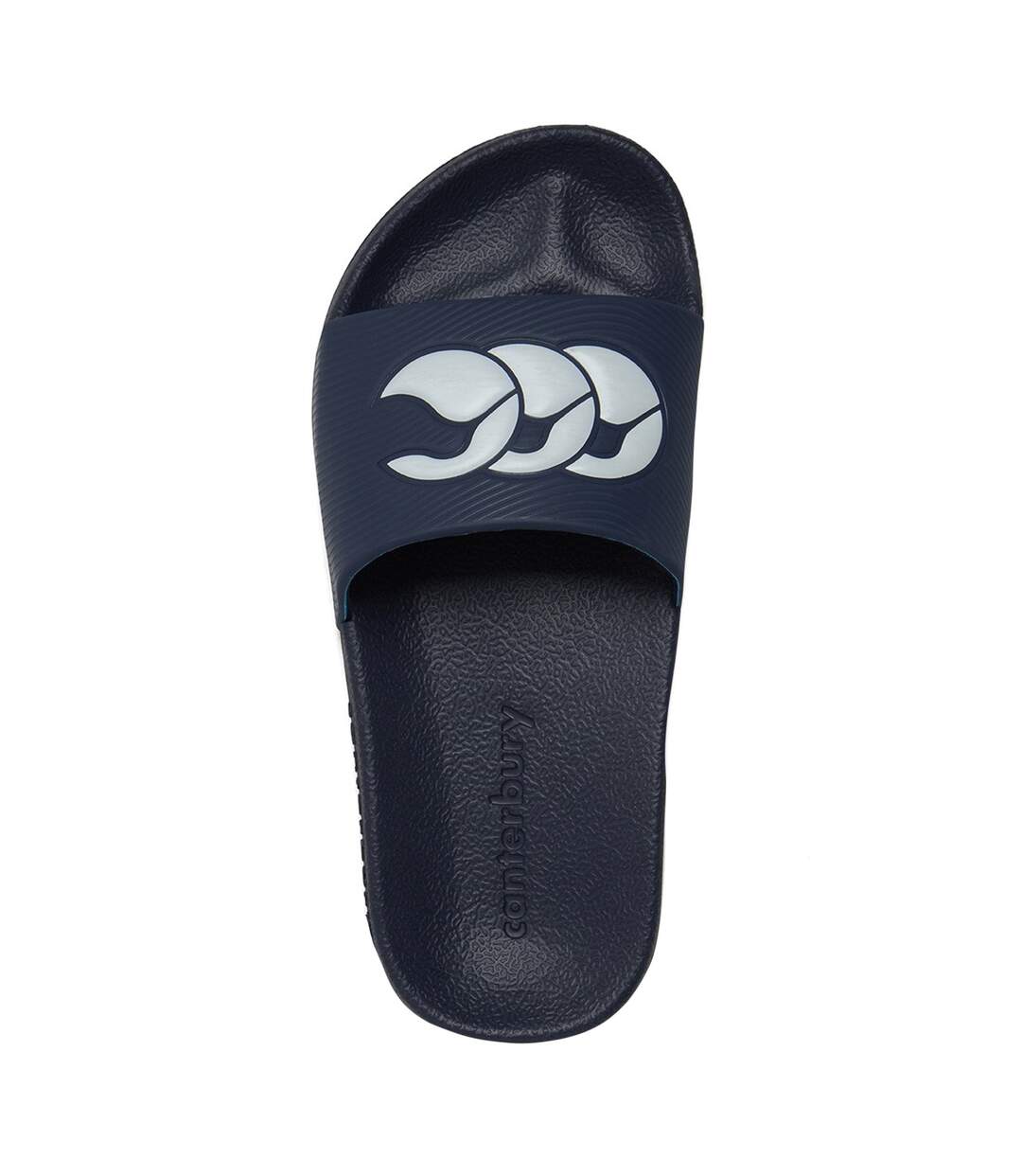 Claquettes Adulte Bleu Marine Blanc Canterbury-2