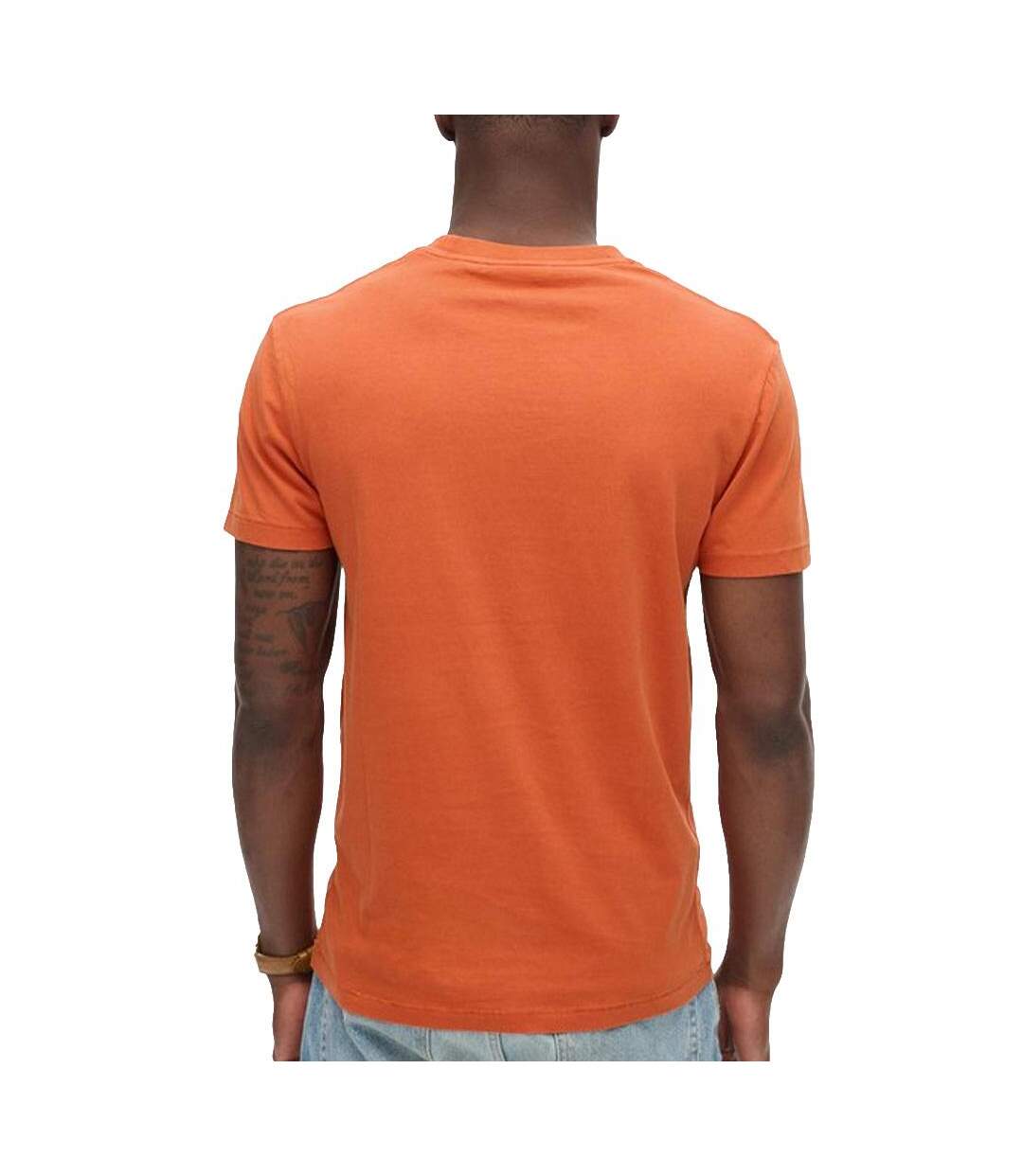 T-Shirt orange homme superdry essential - xxl-2