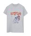 Disney Femmes/Les femmes Lilo & Stitch Ice Cream - T-shirt boyfriend en coton (Gris sportif) - UTBI29820-1
