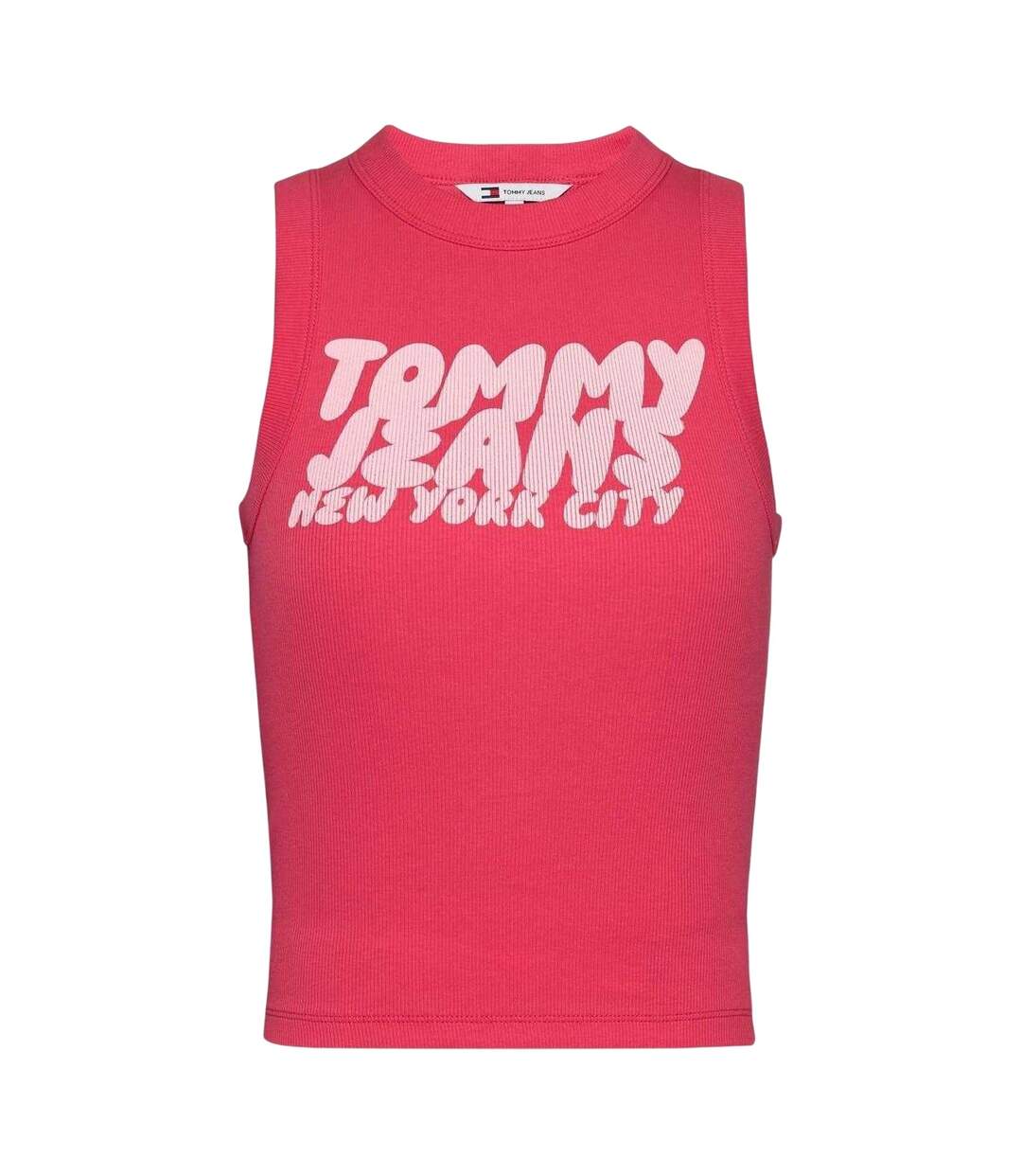 Débardeur New York City Femme Rose Tommy Jeans-2