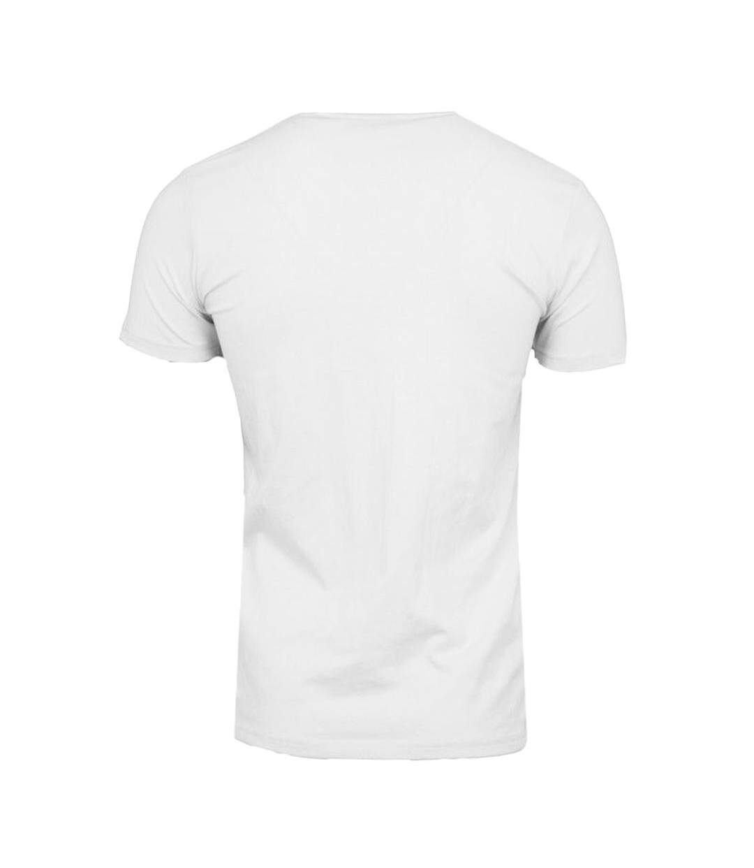 T-shirt blanc homme best mountain photoprint 2010 - l-2