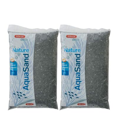 Sol décoratif Aquasand basalte noir 10 kg