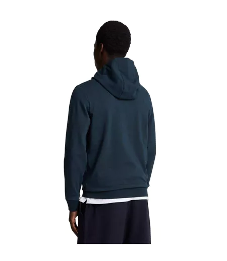 Sweat À Capuche Homme Bleu Marine Lyle & Scott