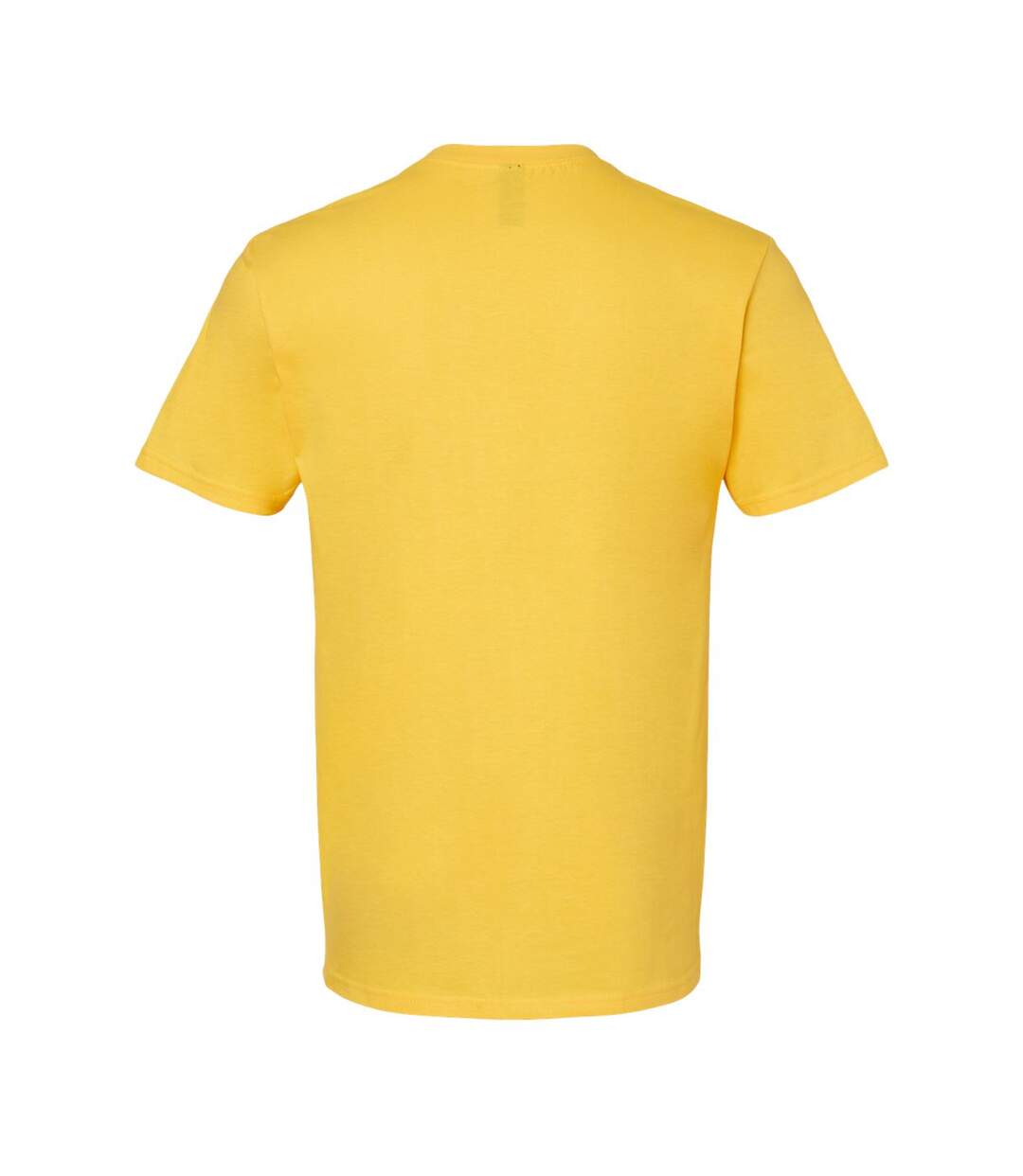 T-shirt softstyle adulte jaune vif Gildan