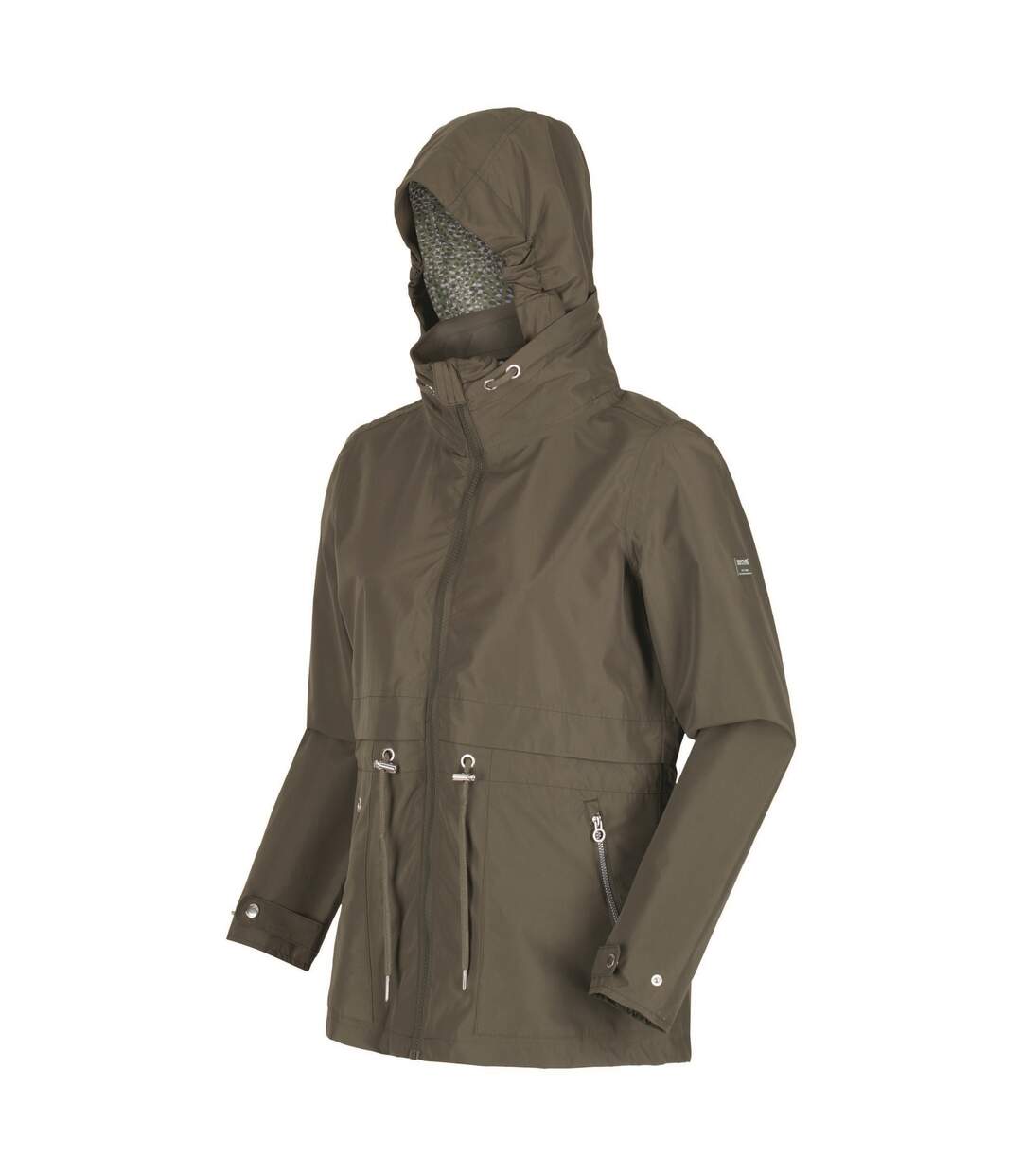 Veste imperméable nadira femme vert kaki sombre Regatta-4