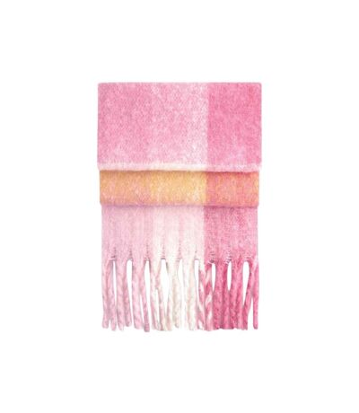 Écharpe Motif/style À Carreaux Taille Unique Rose Beechfield