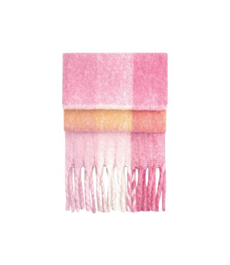 Écharpe Motif/style À Carreaux Taille Unique Rose Beechfield